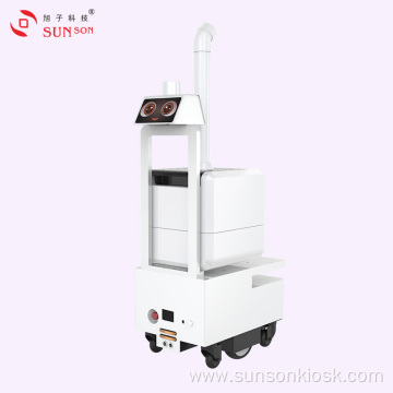 Hospital Bacteria Killer Mist Spray Robot